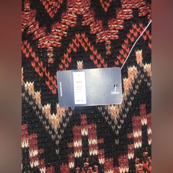 Lucky Brand boho long knit cardigan women’s size extra small NEW - Picture 3 of 3